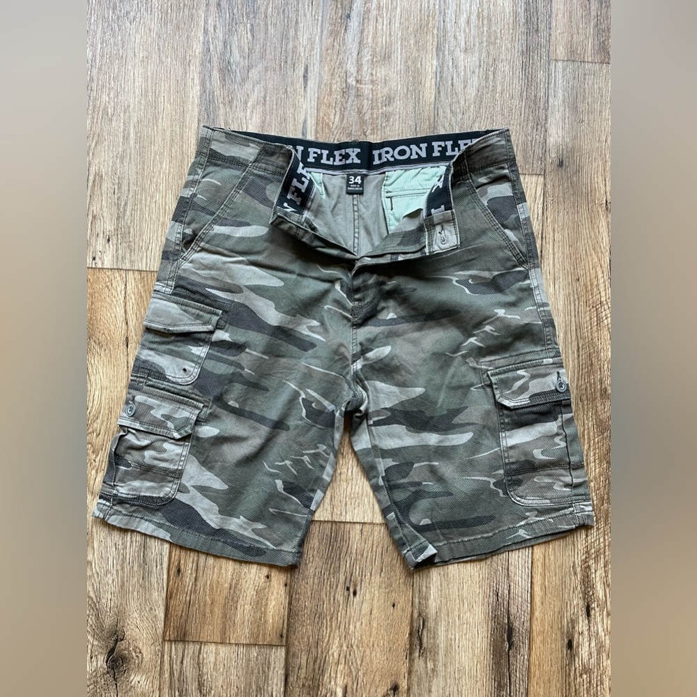 Cargo Camouflage Shorts